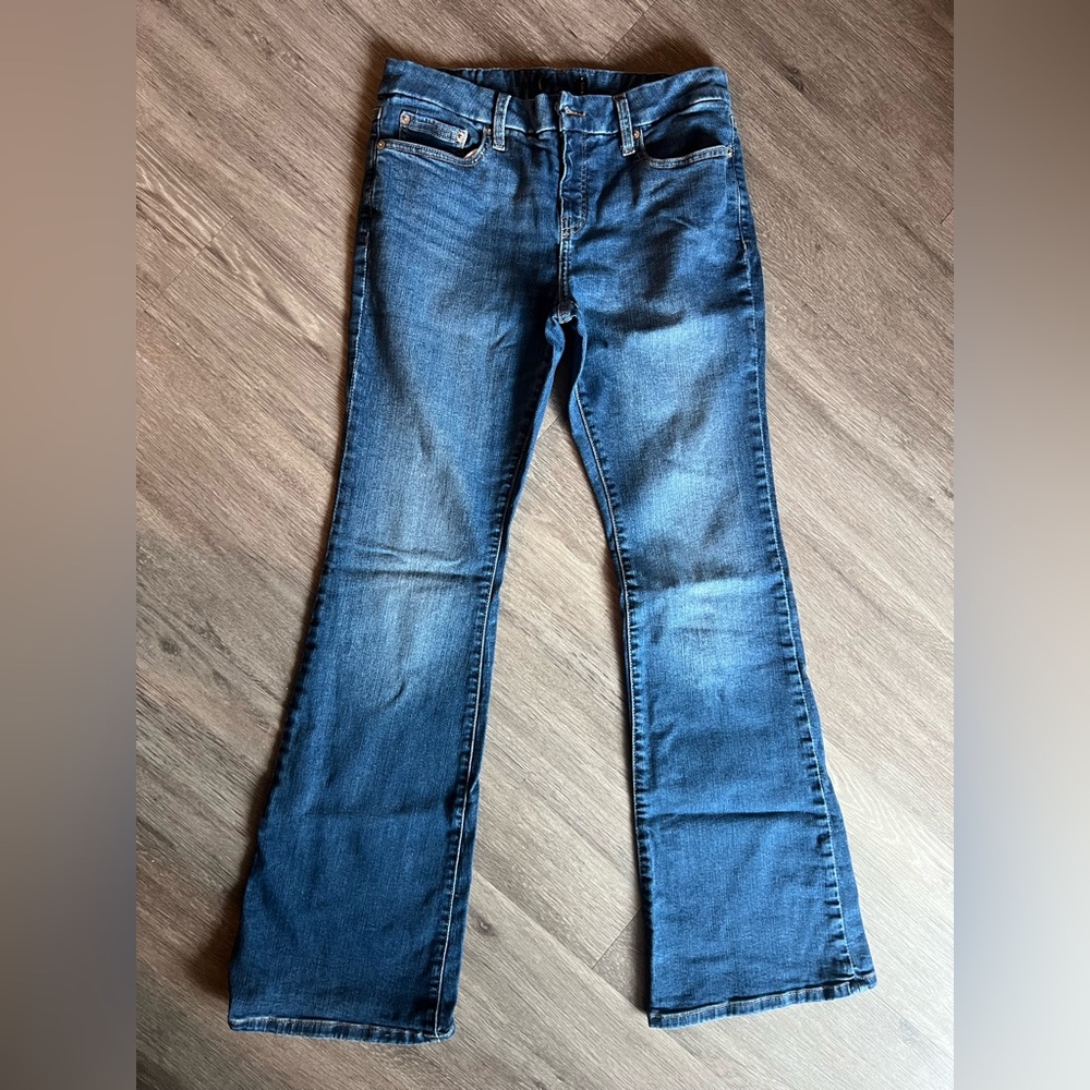 Banana Republic Women's Boot Cut Jeans in Classic Blue